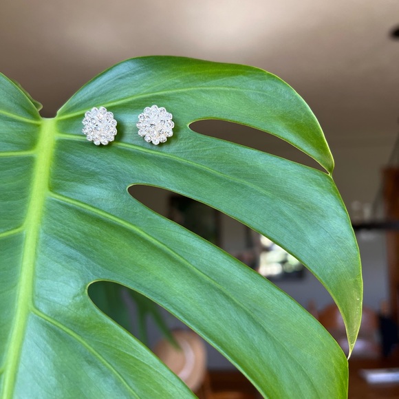 Shimmering earrings - Picture 2 of 2